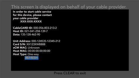 how to pair cable card